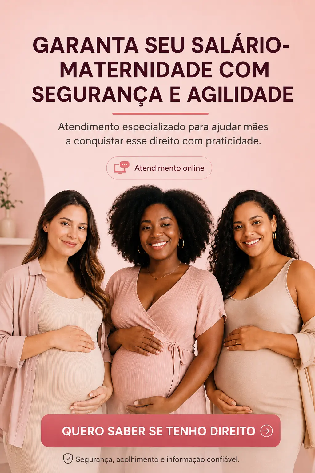 Garantia de sal&aacute;rio-maternidade com seguran&ccedil;a e agilidade